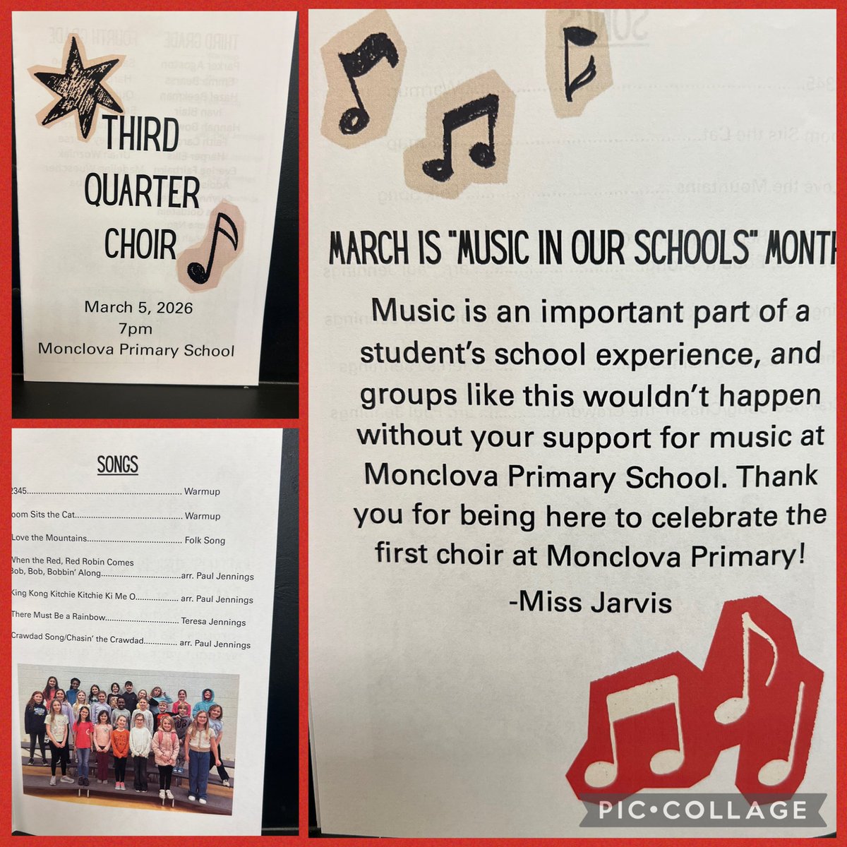 awlsmo's tweet image. Well done, Miss Jarvis and the Third Quarter Choir on a great performance!  Your hard work the last couple months paid off!  #musiceducation