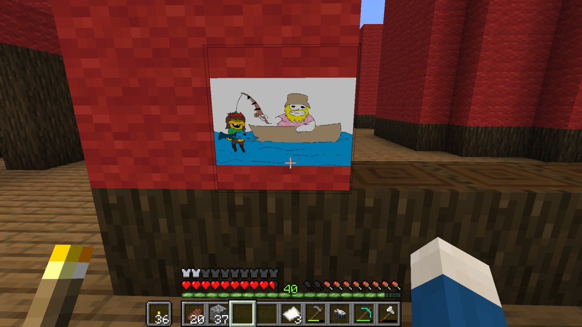 Will488405's tweet photo. @HomerFan1738 your work has made it into my minecraft world https://t.co/Ogy82jRaIy