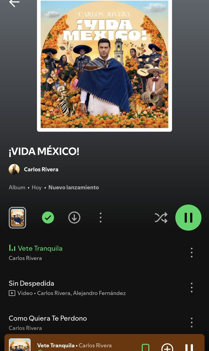 AlmiuxC1's tweet photo. Para cortarse las venas 
VIVA MÉXICO YA ESTA DISPONIBLE CARLOS RIVERA

@_CarlosRivera 
@ClubSoloTu @riveristashq https://t.co/TF1KBat71P