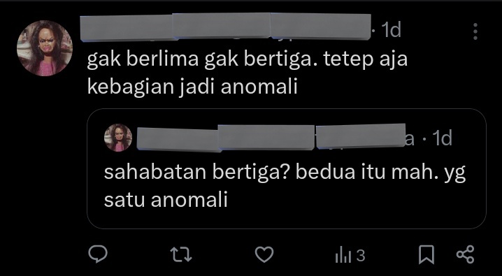 emg gk bakat punya temen