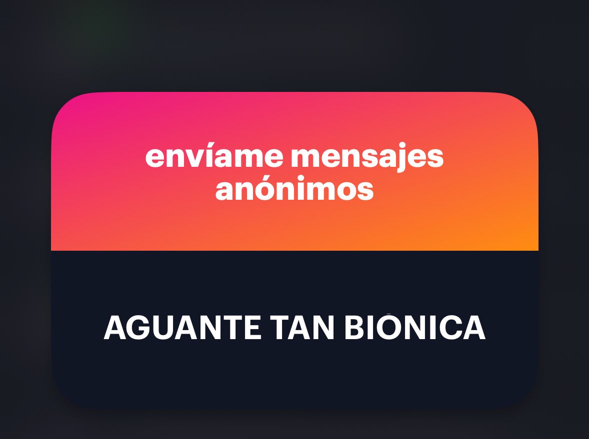 AGUANTE TAN BIÓNICA