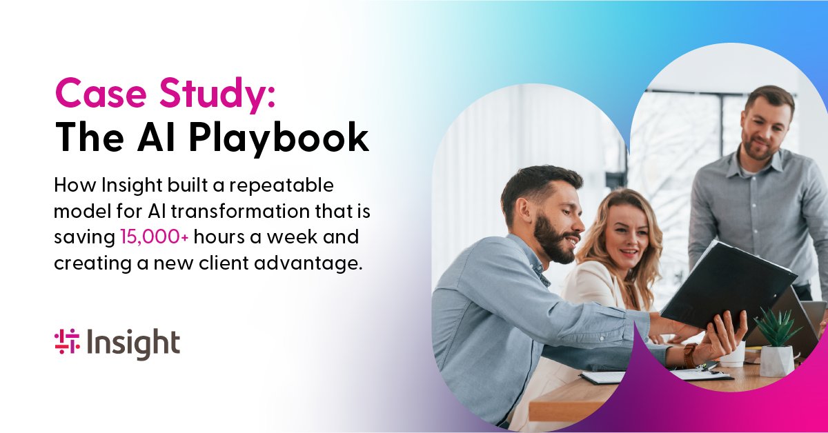Like many top companies, our culture is built on action &amp; our leaders were eager to use AI. But initially, we were only "AI curious". While some teams experimented with different tools, these efforts were disconnected, with no clear plan to adopt AI. ms.spr.ly/6015Qgn2x