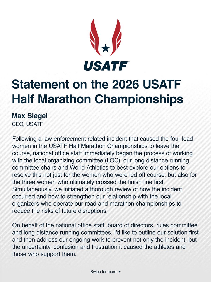 USATF tweet media