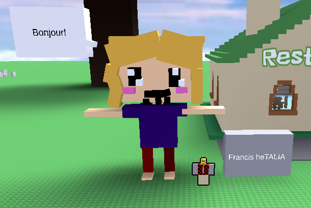 I just created something beautiful. Francis Bonnefoy