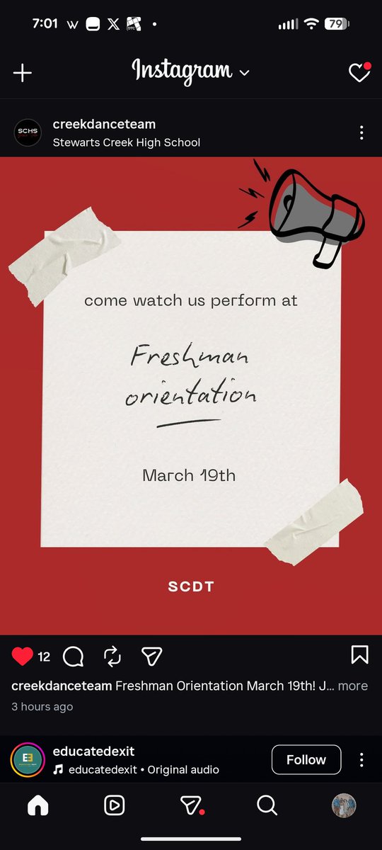 Mark your calendars- SCHS Freshman Orientation is March 19!
