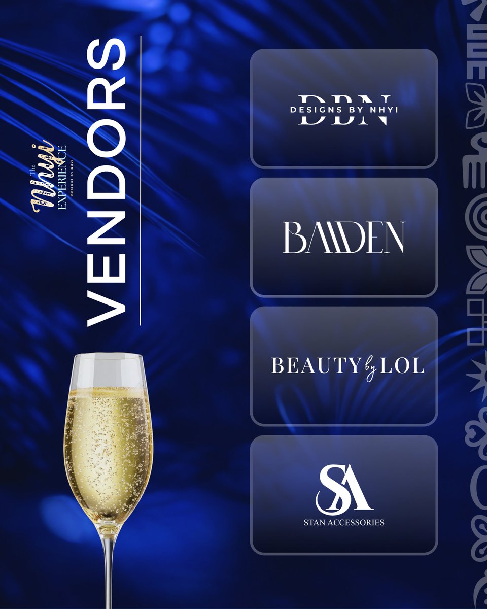 It’s today! Still haven’t gotten your tickets? Visit our website now🤍
designsbynhyi.com