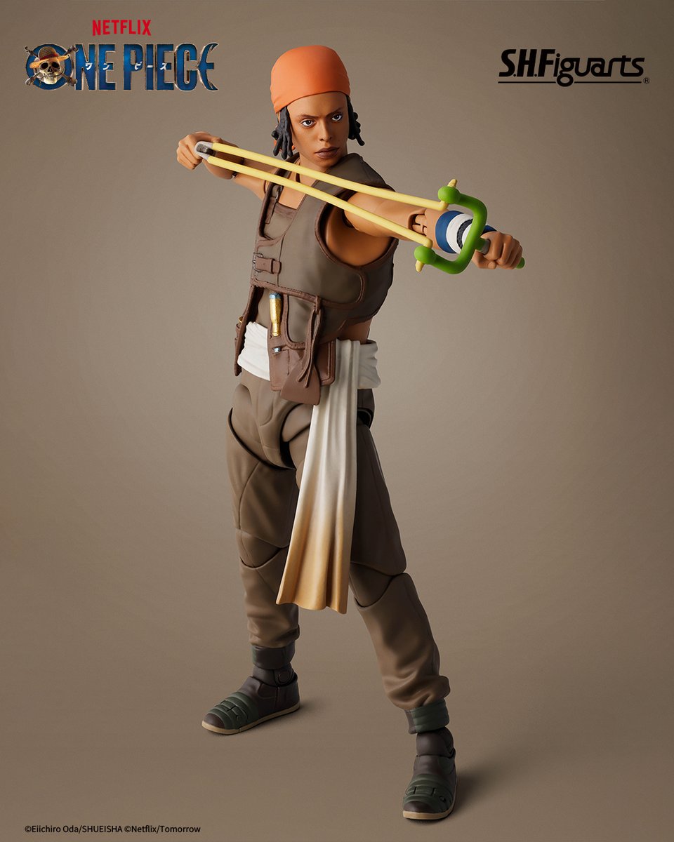 TamashiiNations's tweet image. S.H.Figuarts USOPP (A Netflix Series: ONE PIECE)

The sniper of the Straw Hat Crew is ready to brave the sea! Includes an interchangeable expression part for TONY TONY CHOPPER (sold separately).

Coming Oct. 2026

#usopp #onepiece #netflix #t_shf