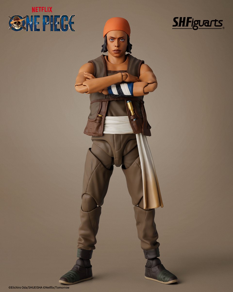 TamashiiNations's tweet image. S.H.Figuarts USOPP (A Netflix Series: ONE PIECE)

The sniper of the Straw Hat Crew is ready to brave the sea! Includes an interchangeable expression part for TONY TONY CHOPPER (sold separately).

Coming Oct. 2026

#usopp #onepiece #netflix #t_shf