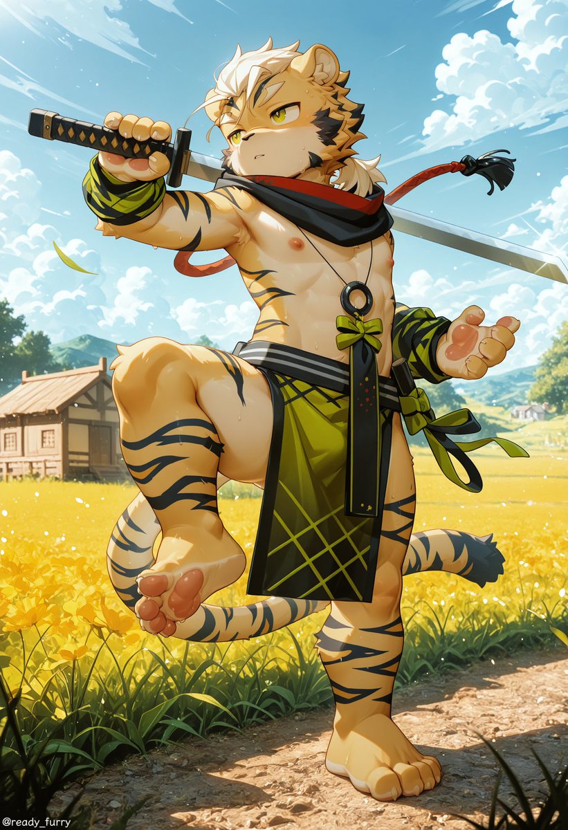 ready_furry's tweet photo. Procurement and training.
#AIart #Furry #fullattack #Inspiroes #白悟
#BONASIAH https://t.co/gElHvwz2GD