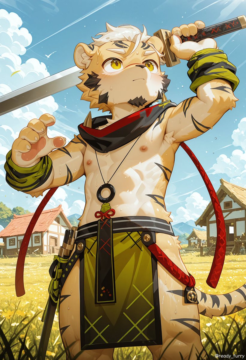 ready_furry's tweet photo. Procurement and training.
#AIart #Furry #fullattack #Inspiroes #白悟
#BONASIAH https://t.co/gElHvwz2GD