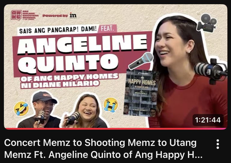 category is: top podcast episodes na inuulit-ulit pag gusto tumawa or masayang bg noise habang may ginagawa