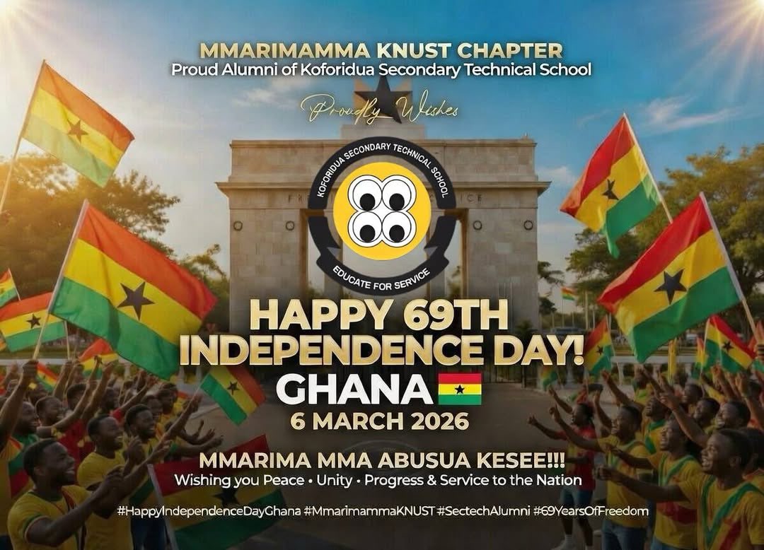 KSTSONLINE's tweet photo. Fellow Ghanaians 🇬🇭, 
Happy 69th Independence Day 🇬🇭

#theflag #GhanaMonth2026 #IndependenceDay https://t.co/OX8Fz5qIvy
