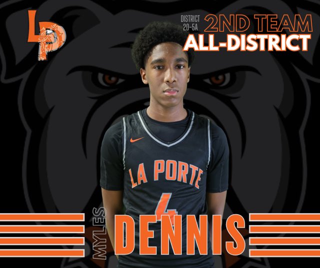 LaPorteHoops's tweet photo. Congrats to @MylesDennis_24 on being named 2nd Team All District https://t.co/Tr0Vx5I8mT