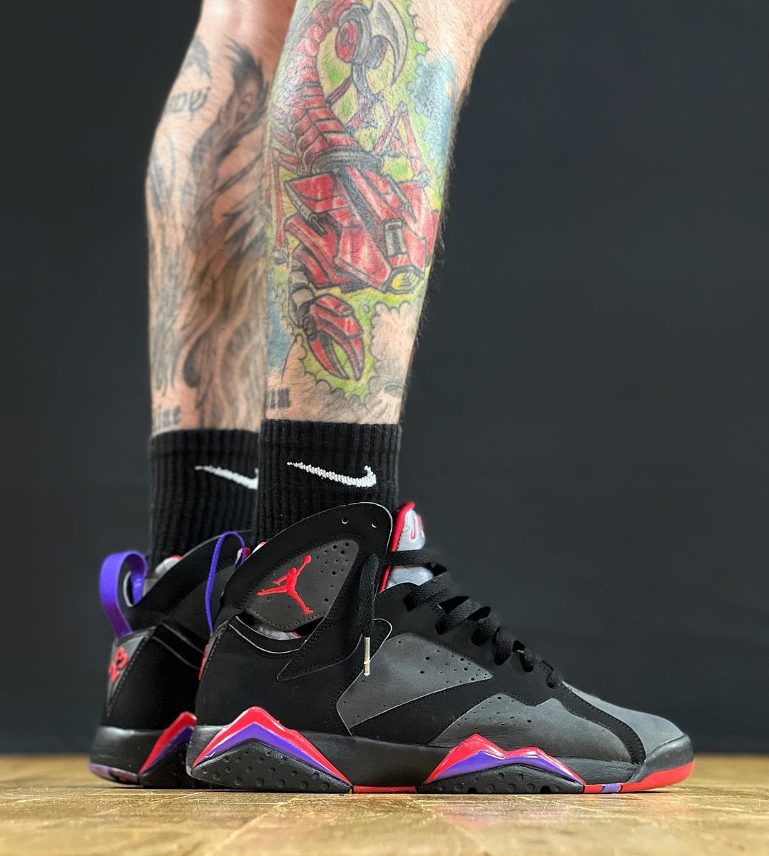 houseofheat's tweet photo. BREAKING: Air Jordan 7 "DMP" (Raptors) Returns in 2027 🦖 https://t.co/ev8dJXjqfe