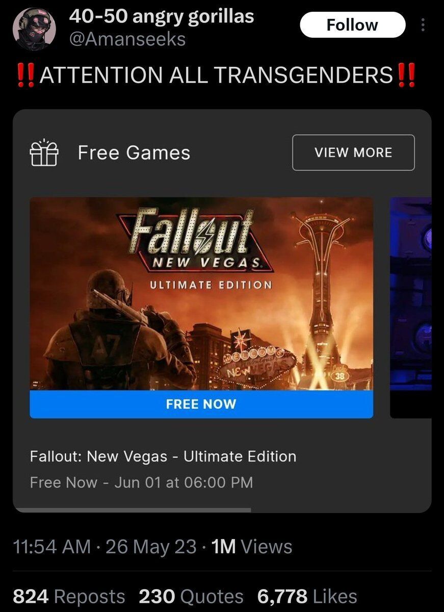 Insane Cope tweet media