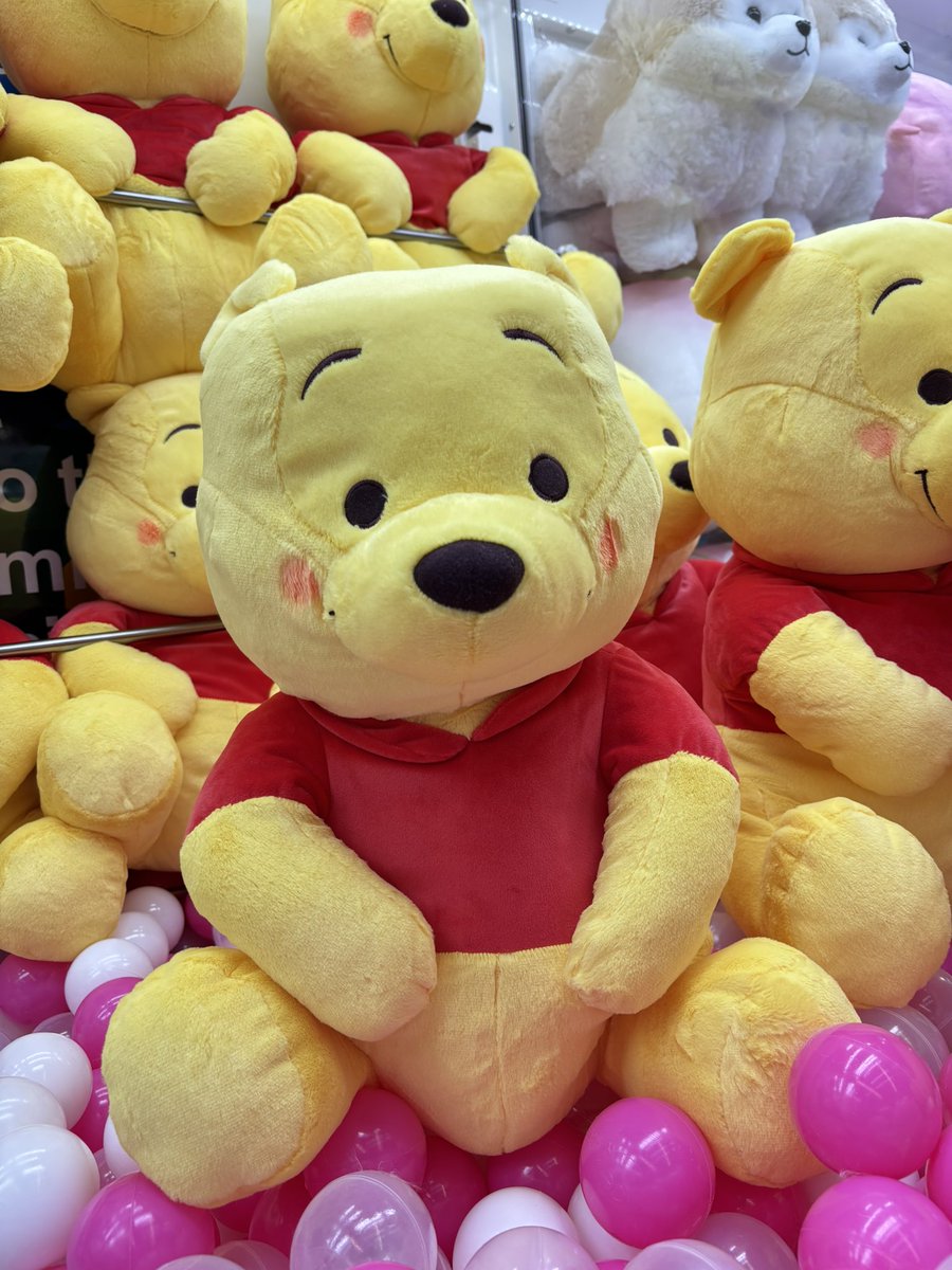 🍯新入荷🍯 「くまのプーさん 赤いほっぺ グランデぬいぐるみ ゆったり