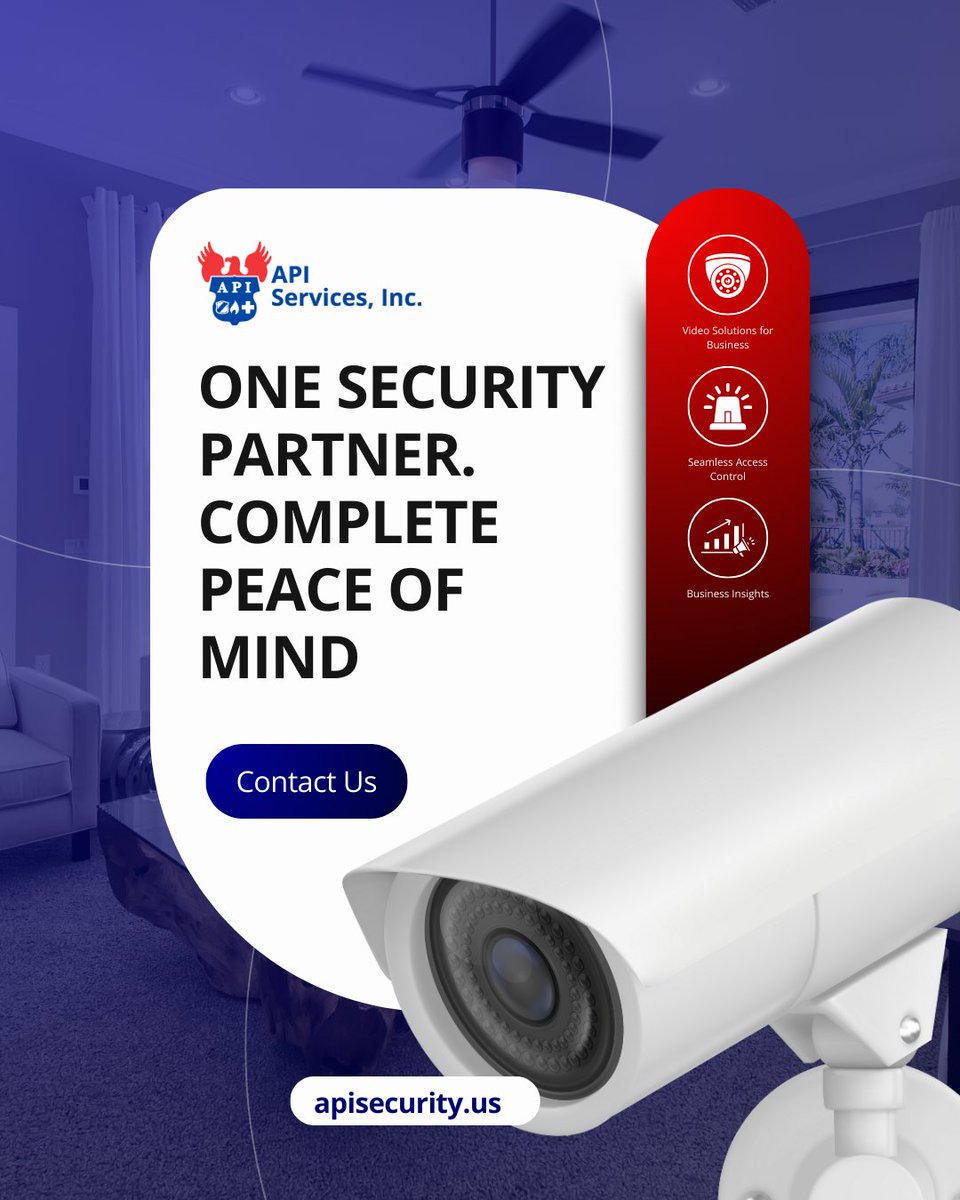 apiinvestigate's tweet photo. One Security Partner. Complete Peace of Mind 🏠
📲 Call 614-310-1980 and secure your future today.
.
.
#SecurityPartner #APISecurity #ColumbusBusinessSecurity https://t.co/98RPsyvRrJ