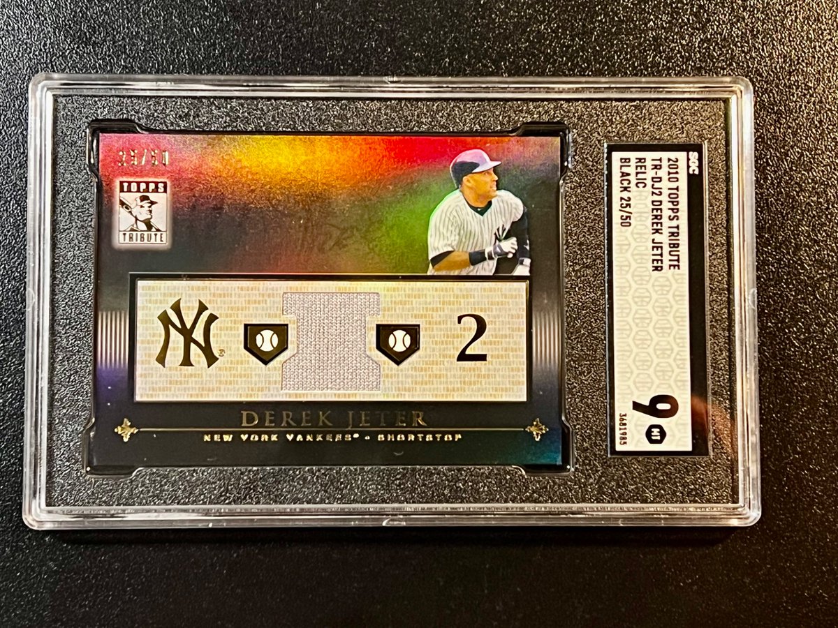 PackFreshPapi's tweet photo. Jeter Relic /50 = $60

• 💵 **$5 flat rate shipping (BMWT)**
• 📚 **Stack until Sunday 3/8**
• ✋ **Claim with “take” or “claim”**
• 👀 **Follow the sale:** #StackFreshPapi https://t.co/NcN0Ax2fWR