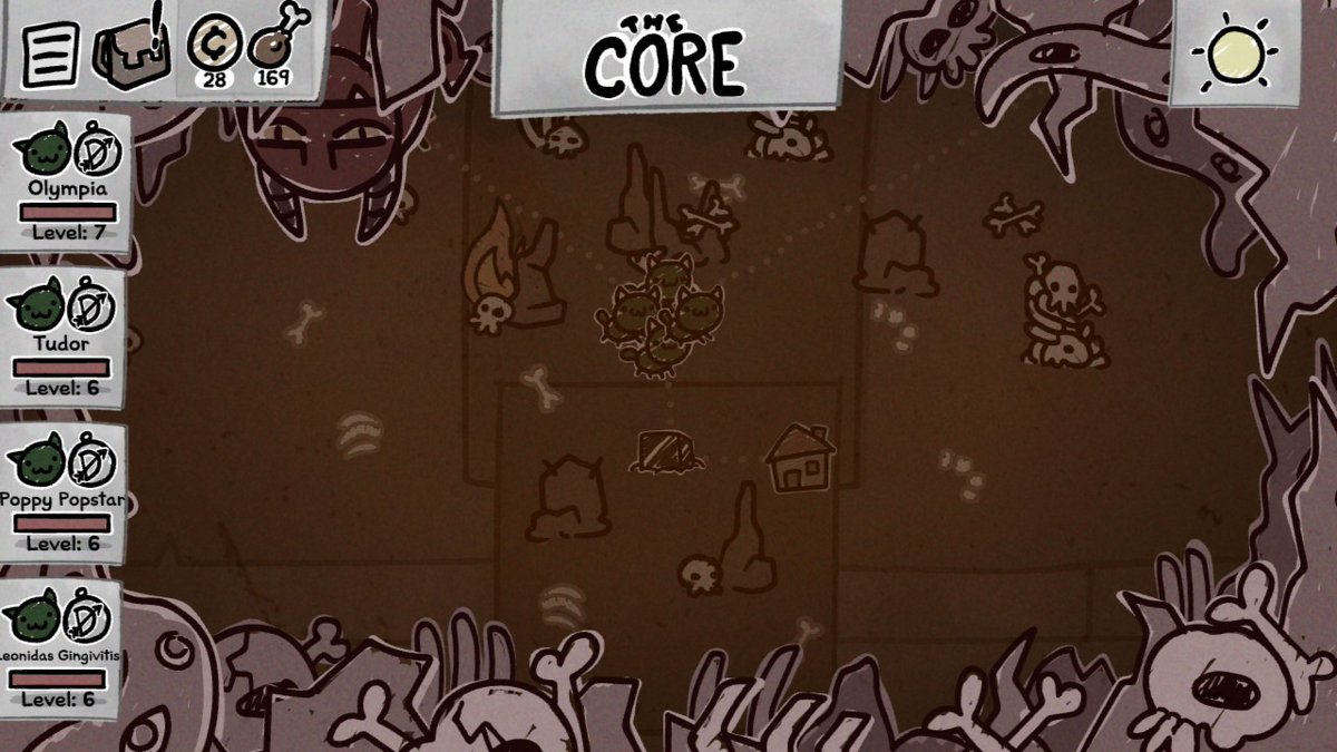 rickyngn's tweet photo. so you telling me 4 hunters can clear The Core without losing a single drop of HP?! @edmundmcmillen #mewgenics https://t.co/koenvMVmJ9