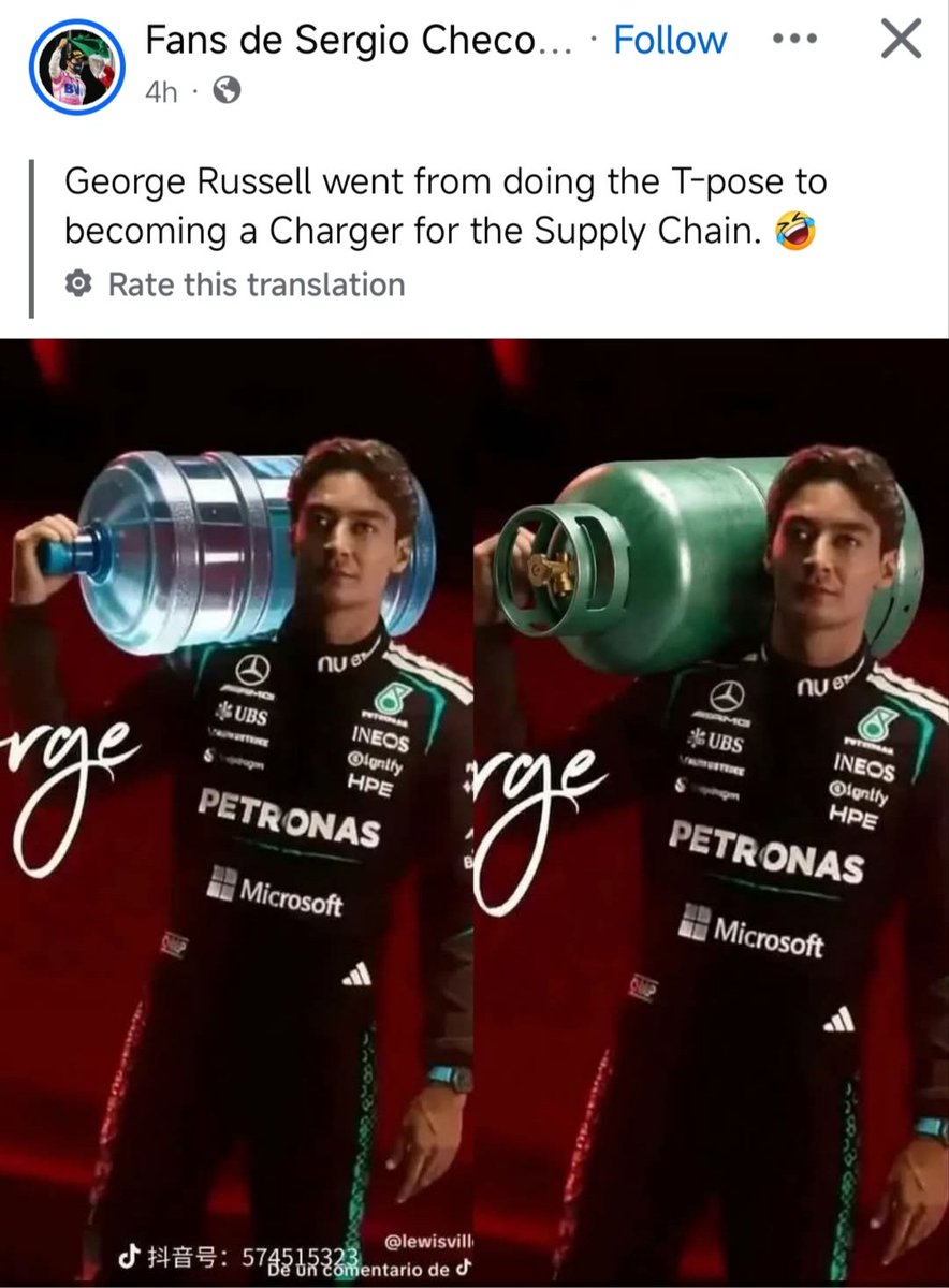 avrilthekween's tweet photo. yall thought just bec there's no T pose on the intro George is already safe from the edits? Think again 💀 https://t.co/QsIRuqPrLh