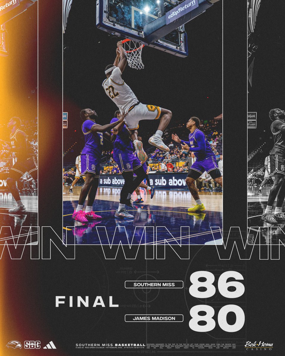 Southern Miss MBB tweet media