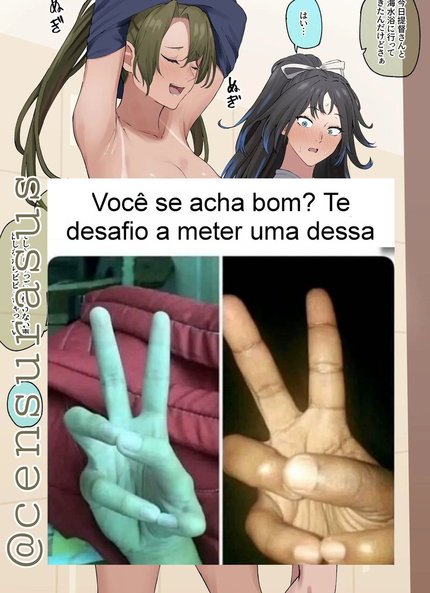 Hentais censurados por imagens questionáveis tweet media