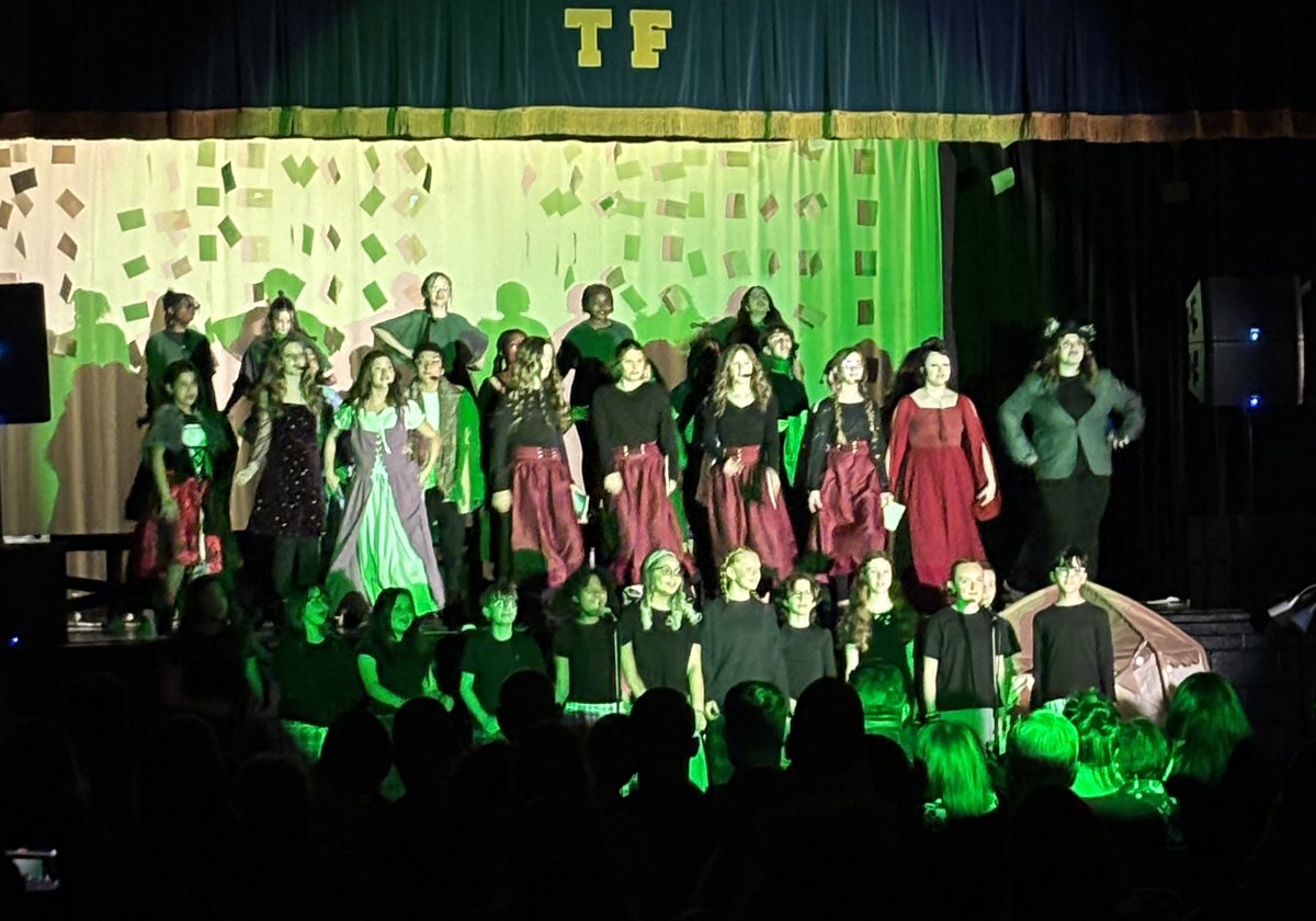 mrsjgehrke's tweet image. Opening night of “Into the Woods,” presented by the TFAA Drama Club! Amazing talent and energy on display.  Congratulations to the entire cast and crew on a fantastic performance! #theHeARTofExcellence @TFAA_Rams @DrMarkJGonyea