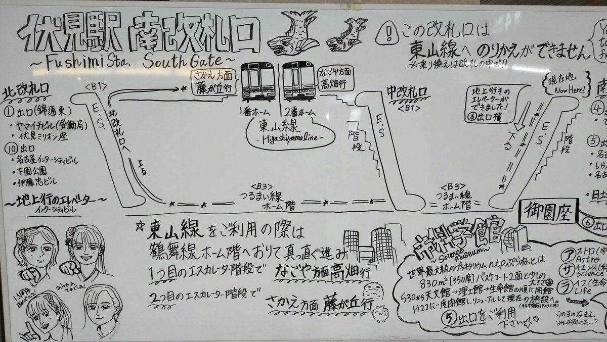 veryokb's tweet photo. ハイクオリティ駅ホワイトボードに出会った。 https://t.co/aV0XpOCuZI