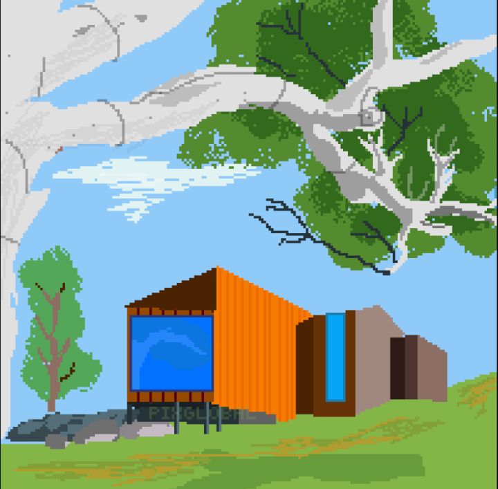 Art of the Day! "container home". Buy at: ArtPal.com/pixiglobal27?i…
