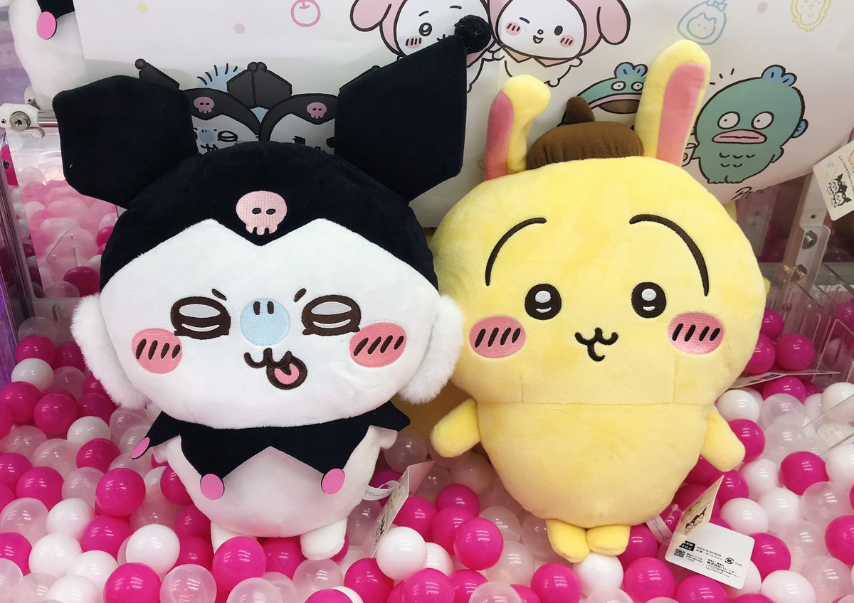 新景品入荷のお知らせです☆ 📢 ちいかわ×サンリオキャラクターズ