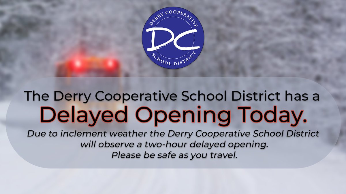 Derry Cooperative School District tweet media