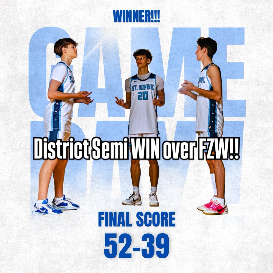 StDominic Boys BBall tweet media