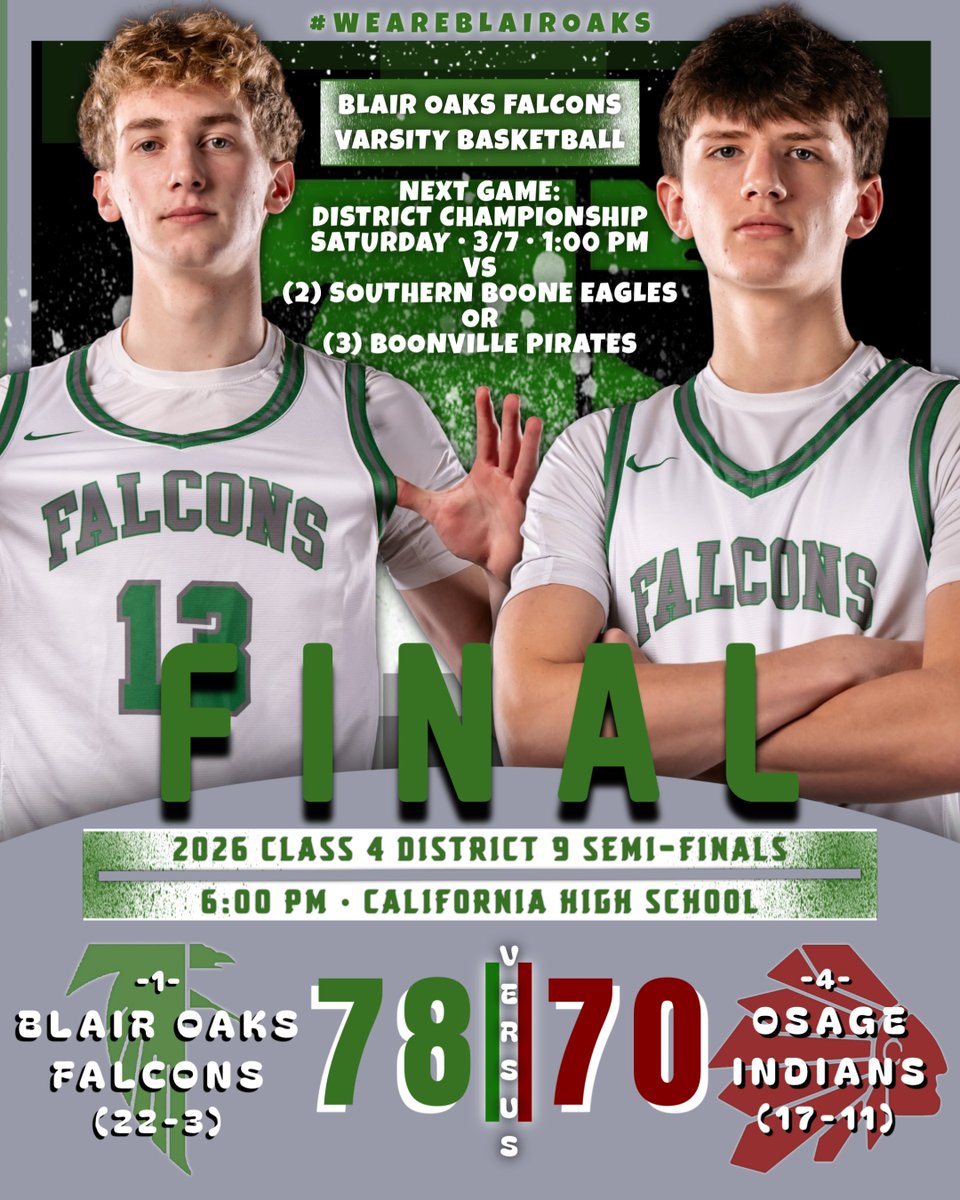 Blair Oaks Hoops tweet media