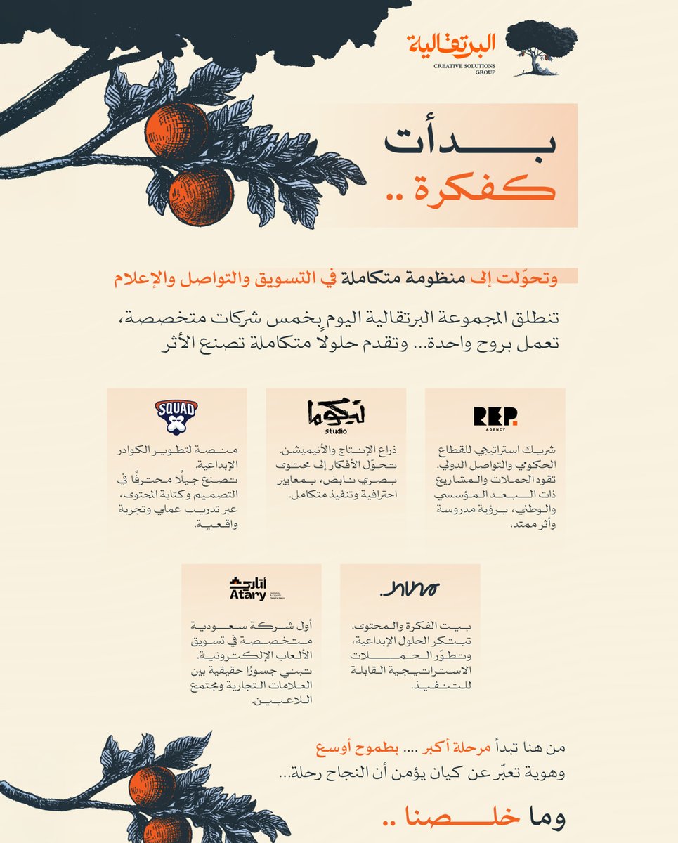 BRTQ GROUP | المجموعة البرتقالية tweet media