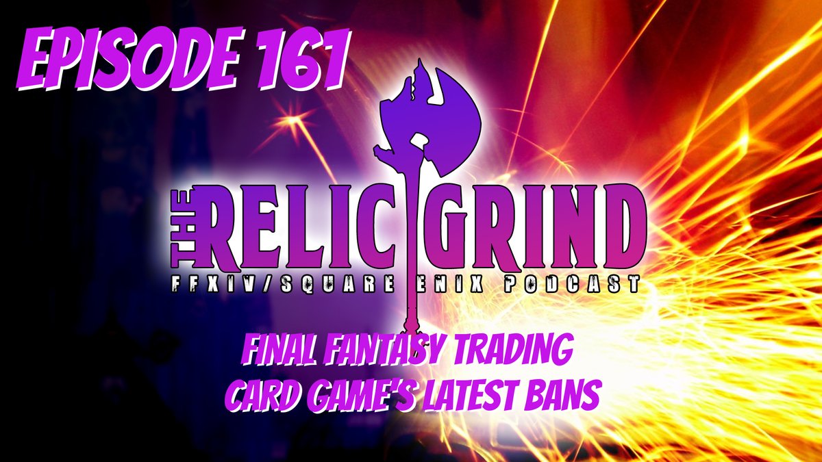 RCRaideo's tweet photo. Missed us talking about #FFTCG bans live? No problem! Listen to us chat with special guests Torrey K and @The_MoogleMan! https://t.co/ooJAKSZgZo https://t.co/i3WFXIKnsL