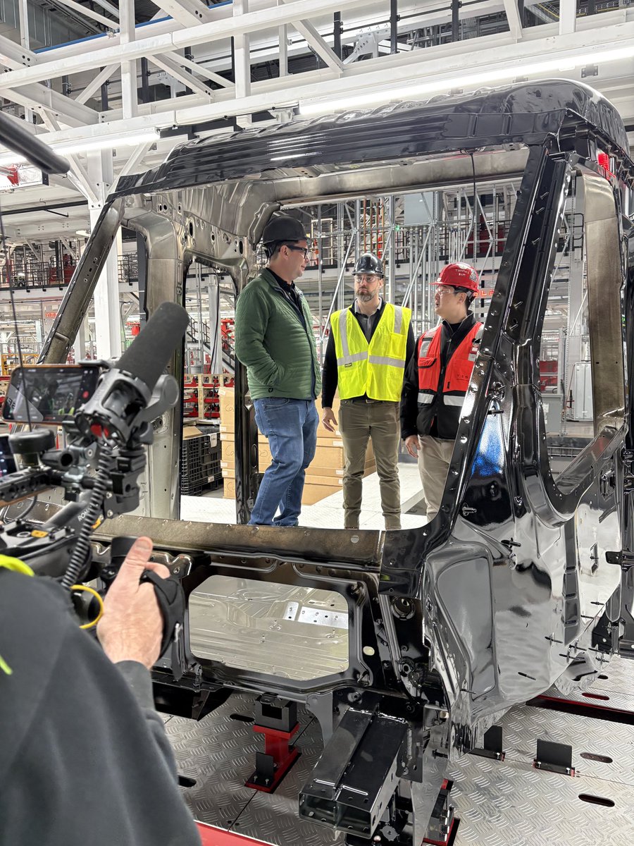 Tesla Semi factory floor