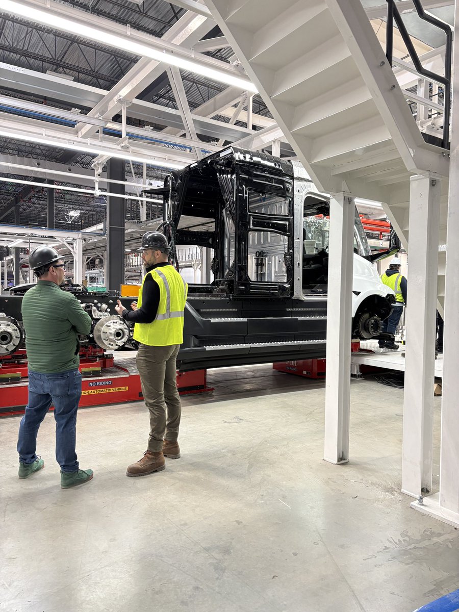 Tesla Semi production tooling