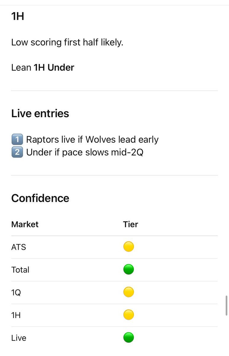 vrontiVII's tweet photo. @ProfPigskinEsq @AstrapiV 🏀🔮
Raptors 112, Wolves 108
Kings 110, Pelicans 104

Minnesota strong but margin creation inconsistent.

Pelicans late-game execution extremely poor. https://t.co/hz0ZIeYqwk