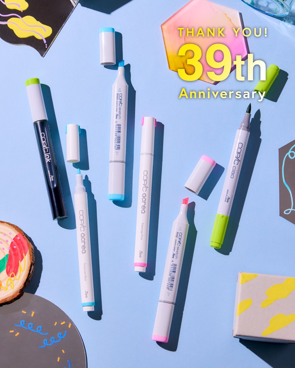 コピック、もうそんなお歳だったのか。