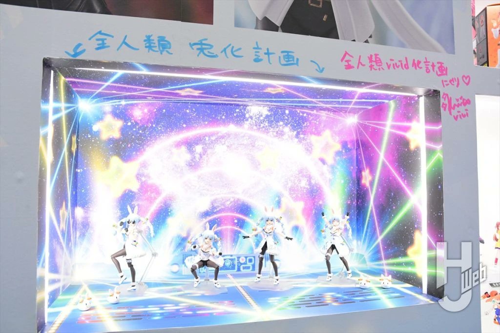 Hobby_JAPAN_Web's tweet image. PLAMATEA「宝鐘マリン」「兎田ぺこら」原型や、figma「猫又おかゆ」「大神ミオ」など最新アイテムが展示！

📷フォトレポートはこちら📷
🔗hjweb.jp/article/258652…

展示にはホロメンのコメントも

【hololive SUPER EXPO 2026】
#PLAMATEA #figma
#maxfactory
#ホロライブ