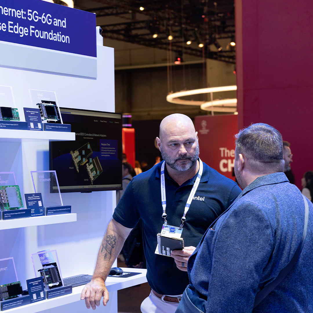 IntelBusiness's tweet image. From cloud to edge, Intel #Ethernet delivers efficiency and performance for network optimization. The E830 offers up to 200GbE bandwidth for data plane workloads, and the E610—with 2.5 &amp;amp; 10GBASE-T connectivity—supports efficient control plane manageability.