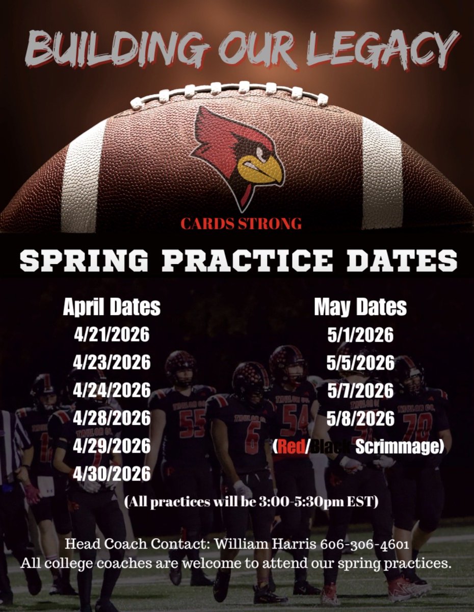 Taylor Co. Football tweet media