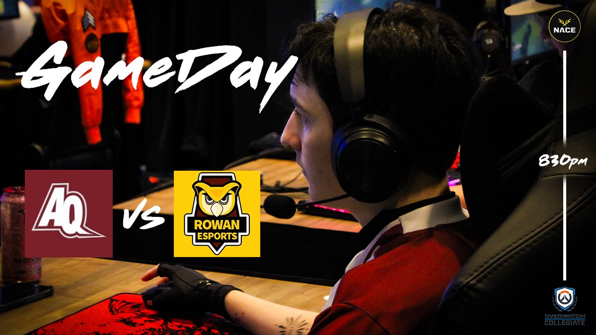 AquinasEsports's tweet photo. 𝑮𝑨𝑴𝑬𝑫𝑨𝒀 !
@NACEsports Overwatch Collegiate Open
AQ OW vs @Rowan_Esports 
3/5 @ 8:30 pm

#GoSaints #Aquinas #esports #Overwatch https://t.co/xmmigLmseT
