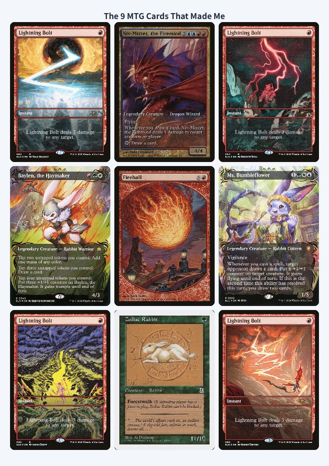The 9 MTG Cards That Made Me #My9MTGCards #私を作ったマジック9枚