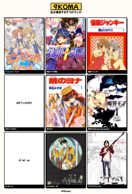 純粋な漫画だけならこうかな
アニメで見てたの多いからか案外ジャンプ作品ないな 