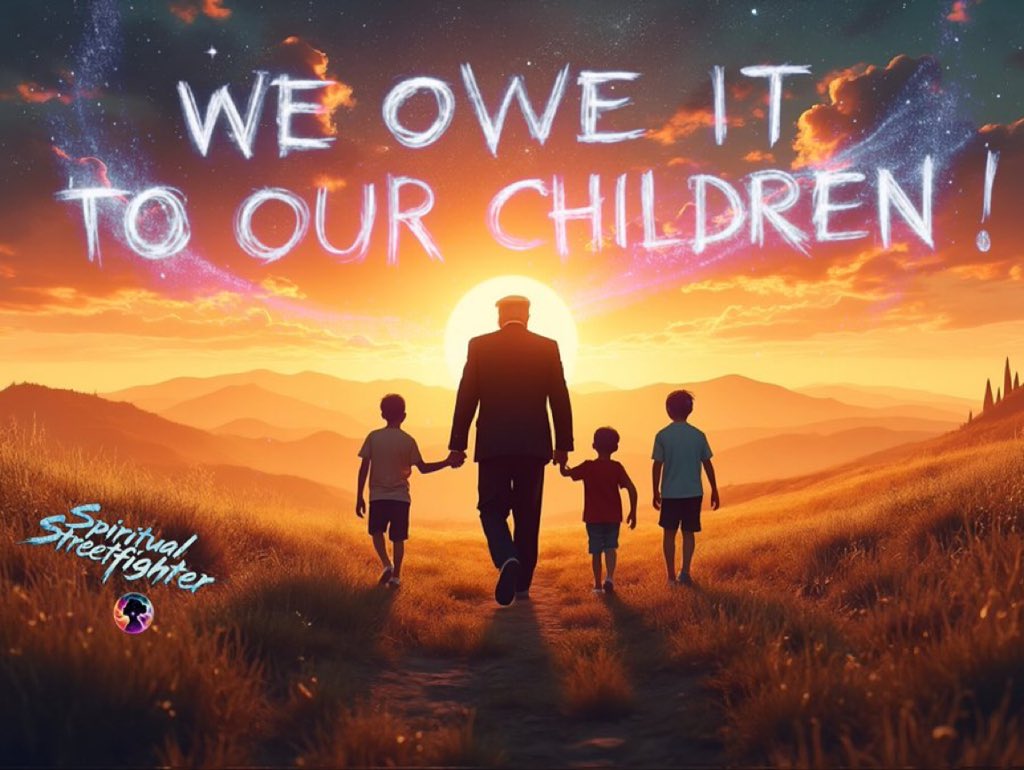 We Owe It To Our Children!
Q!

SAVE THE CHILDREN GLOBALLY

DROP Q IF YOU’RE ONE OF US!

REPOST AND FOLLOW