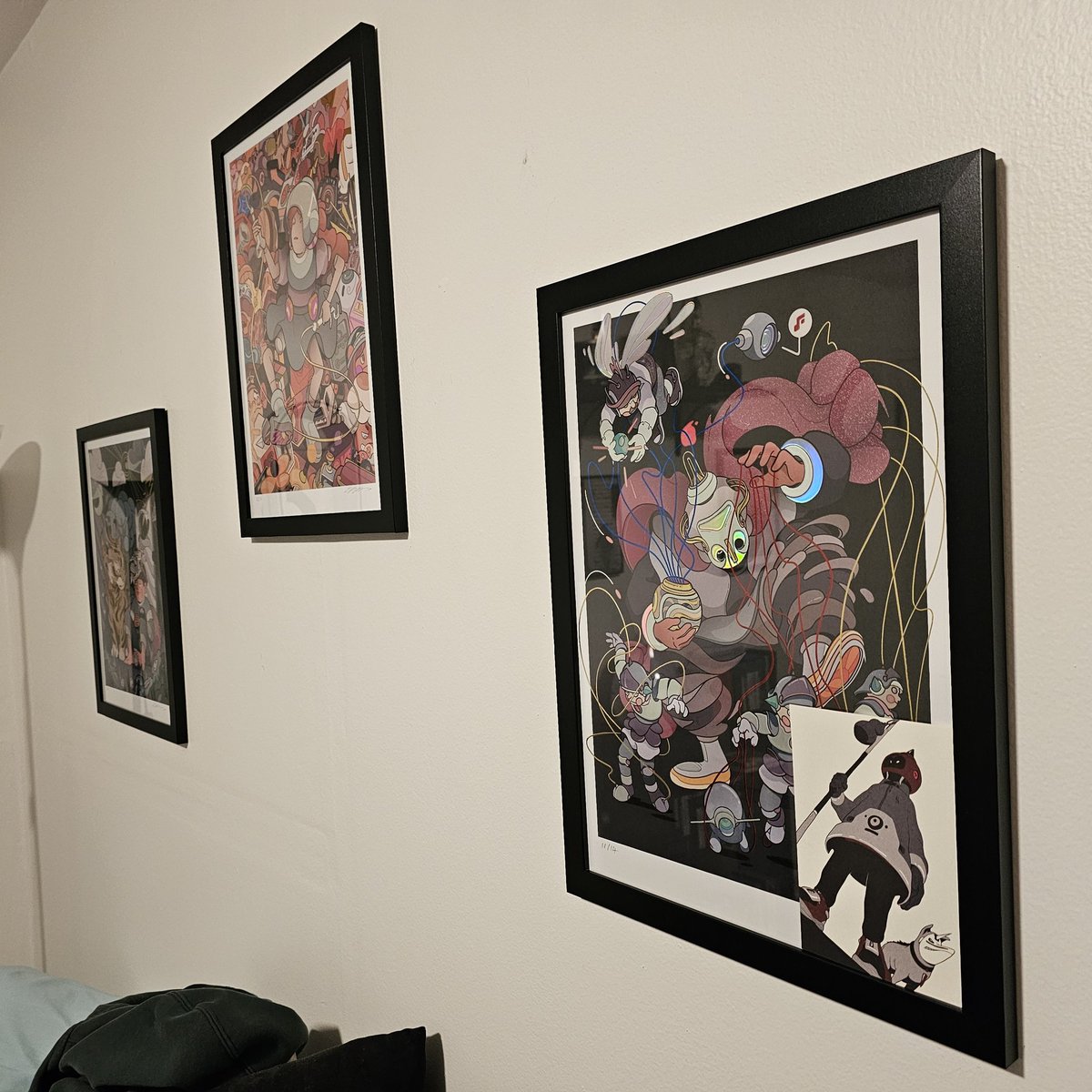 Fresh <a href="/1SLES/">Daniel Isles</a> wall updates. You're very welcome sir.

The room is really coming together. <a href="/DirtyRobotWorks/">DirtyRobot</a>