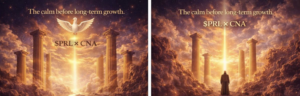 PHORBILCONSECR's tweet photo. The calm before long-term growth.
$PRL ✕ $CNA
#PHORBIL #PRL #CONSECRA #CNA
#PHORBILxCONSECRA
#PurposeDriven
#CryptoWithVision
#BeyondHype
#SacredGrowth
#ValueOverNoise
#QuietStrength
#Web3
#CryptoNews
#CryptoTrends https://t.co/lkMg2uwJ3a