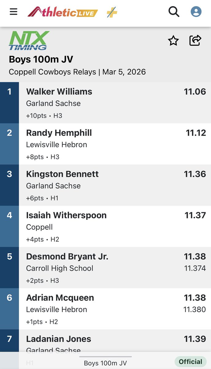 Walker Williams | LB 2027 tweet media