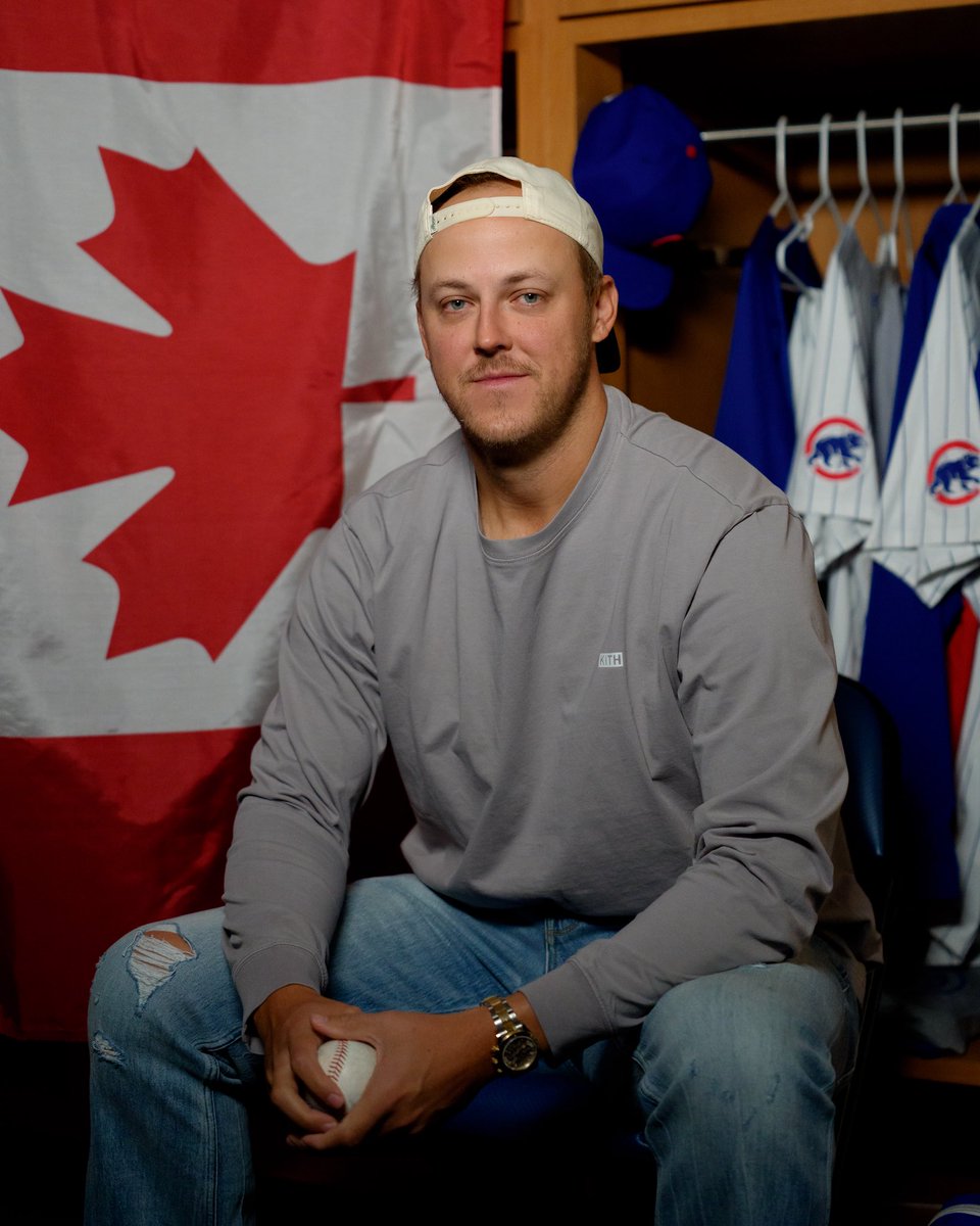 Cubs's tweet image. Jameson Taillon for Team Canada. 🇨🇦
